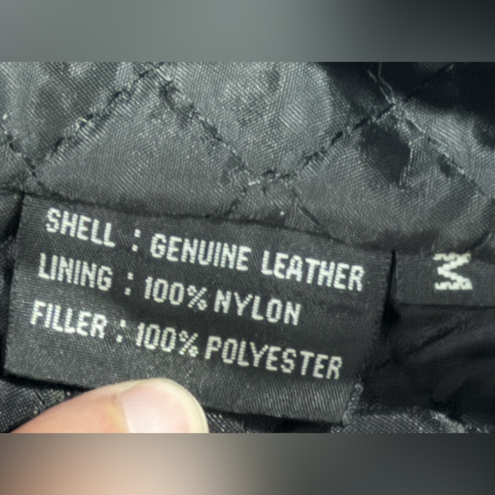 Vintage Winlit Black Leather Jacket - Picture 6 of 6